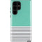 Teal and Grey Stripes Galaxy Cases